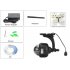 Outdoor IP Dome Camera with 5 X zoom and full pan and tilt functions covers a large area with total video surveillance night and day  