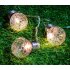 Outdoor LED Solar Waterproof Copper Wire Pineapple Ball String Light for Garden Festival Party Solar 10 LEDs