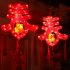 Outdoor Lantern LED Light  Lantern For Lunar New Year  Red Lampion  Red Lampion Spring Festival  Hanging Decor  Wedding  Party Decoration  Christmas spring char