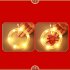 Outdoor Lantern With 111 LEDs LED Light  Lantern For Lunar New Year  Red Lampion  IP43 Waterproof Red Lampion Spring Festival  Hanging Decor  Wedding  Party Dec