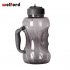 Outdoor Large Capacity Sports Bottle No Leaking 1 5L with Handle Water Bottle  black