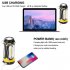 Outdoor Led Camping Light 6 Modes Portable Usb Rechargeable Long lasting Emergency Light Camping Lantern Red  rechargeable 