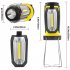 Outdoor Led Camping Light 6 Modes Portable Usb Rechargeable Long lasting Emergency Light Camping Lantern Yellow  rechargeable 
