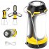 Outdoor Led Camping Light 6 Modes Portable Usb Rechargeable Long lasting Emergency Light Camping Lantern Yellow  rechargeable 