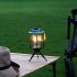 Outdoor Led Camping Light with Removable Handle Lamp Holder Dimming Rechargeable Tent Lamps Emergency Light Green