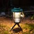 Outdoor Led Camping Light with Removable Handle Lamp Holder Dimming Rechargeable Tent Lamps Emergency Light Beige