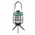 Outdoor Led Camping Light with Removable Handle Lamp Holder Dimming Rechargeable Tent Lamps Emergency Light Beige