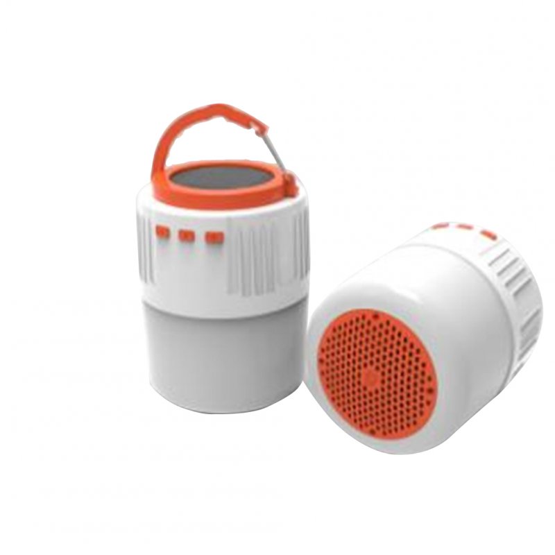 Outdoor Led Camping Light 42leds High-brightness Bluetooth-compatible 5.0 Solar Power Emergency Light V5 Orange
