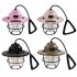 Outdoor Led Camping Light Usb Rechargeable Hanging Retro Tent Light For Garden Yard Patio Tree Decoration apricot