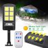 Outdoor Led Cob Solar  Street  Light Remote Control Infrared Motion Sensor Wall Lamp Weatherproof For Outdoor Sidewalks Lighting JY150 street light remote cont