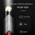 Outdoor Led Flashlight Waterproof Usb Rechargeable Intelligent Power Display Gold