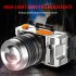 Outdoor Led Headlamp Built in 1800mah Battery Zoom Strong Light Head mounted Flashlight Torch