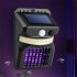 Outdoor Led Portable Lamp Multifunctional Solar Power Removable Lithium Battery Wall Lamp Night Light white light   purple light
