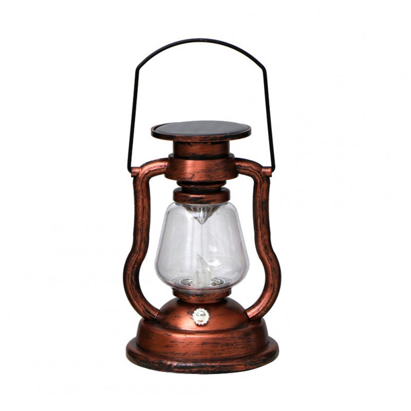 Outdoor Led Solar Lamp Retro Creative Kerosene Lamp Hanging Emergency Light