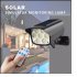 Outdoor Led Solar Light Fake Simulation Monitoring Camera Multipurpose Wireless Security Anti theft Outdoor Supplies 42led with remote control