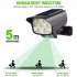 Outdoor Led Solar Light Fake Simulation Monitoring Camera Multipurpose Wireless Security Anti theft Outdoor Supplies 42led with remote control