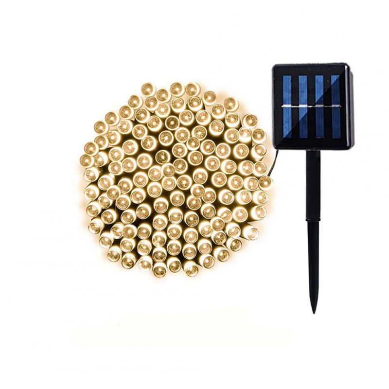 Outdoor Led Solar String Lights Waterproof Lamp 8 Modes 12 meters 100 lights 