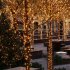 Outdoor Led Solar String Lights Waterproof 8 Modes Lamp For Room Garden Terrace Christmas Tree Decor white 12 meters 100 lights
