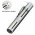 Outdoor Mini Flashlight LED Stainless Steel Multi function USB Rechargeable Flashlight 3 functions  money detection   banknote   infrared