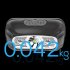 Outdoor Mini Led Headlight Portable Super Bright USB Charging Head mounted Flashlight Black Non inductive