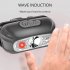 Outdoor Mini Led Headlight Portable Super Bright USB Charging Head mounted Flashlight Black Induction