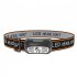 Outdoor Mini Led Headlight Portable Super Bright USB Charging Head mounted Flashlight Black Non inductive