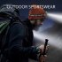 Outdoor Mini Led Headlight Portable Super Bright USB Charging Head mounted Flashlight Black Non inductive
