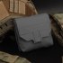 Outdoor Molle Tools Organizer Storage Bag Portable Outdoor Running Cycling Camping Small Utility Pouch Bag For Outdoor Hiking Camping Accessories wolf brown