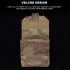 Outdoor Molle Tools Organizer Storage Bag Portable Outdoor Running Cycling Camping Small Utility Pouch Bag For Outdoor Hiking Camping Accessories wolf brown