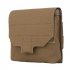 Outdoor Molle Tools Organizer Storage Bag Portable Outdoor Running Cycling Camping Small Utility Pouch Bag For Outdoor Hiking Camping Accessories wolf brown