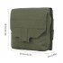 Outdoor Molle Tools Organizer Storage Bag Portable Outdoor Running Cycling Camping Small Utility Pouch Bag For Outdoor Hiking Camping Accessories wolf brown