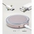 Outdoor Multi Function Wireless Charging Portable Led Vanity Mirror Make Up Accessories Rose gold