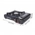 Outdoor Portable Butane Stove Adjustable Damper Firepower Hot Pot Cassette Stove Dual use