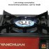 Outdoor Portable Butane Stove Adjustable Damper Firepower Hot Pot Cassette Stove Dual use