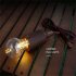 Outdoor Portable Led  Cable  Lamp With Wood Grain Lamp Holder 5v 1a 2w 70lm Various Shapes Camping Tent Christmas Atmosphere Lights Pull Wire Lights   Small Bul