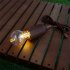 Outdoor Portable Led  Cable  Lamp With Wood Grain Lamp Holder 5v 1a 2w 70lm Various Shapes Camping Tent Christmas Atmosphere Lights Pull Wire Lights   Small Bul