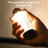 Outdoor Portable Led Camping Lantern Usb Type c Rechargeable Flashlight Emergency Light Black Walnut Color
