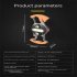 Outdoor Portable Led Keychain Light Usb Mini Flashlight Work Lamps Screwdriver for Outdoor Camping