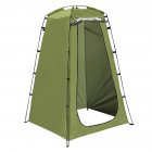 Outdoor Quick Set Up Privacy Tent 190T Silver Coated Cloth Waterproof UV-Resistant Portable Changing Room For Camping Shower Biking Toilet Beach ArmyGreen