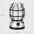 Outdoor Retro Led Camping Lantern Portable Multifunctional Usb Rechargeable Portable Solar Hand Lamp 1991T