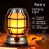 Outdoor Retro Led Camping Lantern Portable Multifunctional Usb Rechargeable Portable Solar Hand Lamp 1991T