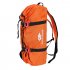 Outdoor Rock Climbing Rope Bag Climbing Gear Backpack Storage Bag with Shoulder Straps red Free size