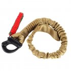 Outdoor Safety Rope Multifunctional Quick Release Survival Kit For Outdoor Sports Aerial Work Hiking mud color