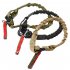 Outdoor Safety Rope Multifunctional Quick Release Survival Kit For Outdoor Sports Aerial Work Hiking black