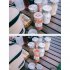 Outdoor Seasoning Spices Bottle Set Portable Camping Picnic Storage Bag with 1 handbag   3 bottles   3 pots
