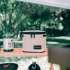 Outdoor Seasoning Spices Bottle Set Portable Camping Picnic Storage Bag with 1 handbag   3 bottles   3 pots