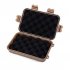 Outdoor Shockproof Waterproof Boxes Survival Airtight Case Holder For Storage Matches Small Tools Travel Sealed Containers black