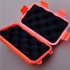 Outdoor Shockproof Waterproof Boxes Survival Airtight Case Holder For Storage Matches Small Tools Travel Sealed Containers black