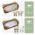 Outdoor Shoe Bags Waterproof Shoe Storage Organizer With Handle Shoe Pouch With Zipper For Women Men Outdoor Traveling Camping Hiking black large