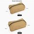 Outdoor Shoe Bags Waterproof Shoe Storage Organizer With Handle Shoe Pouch With Zipper For Women Men Outdoor Traveling Camping Hiking black large